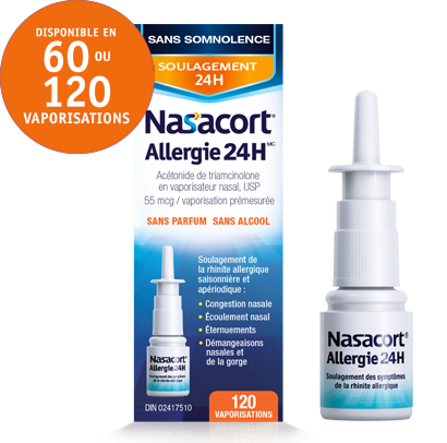 Emballage Nasacort Allergie 24H